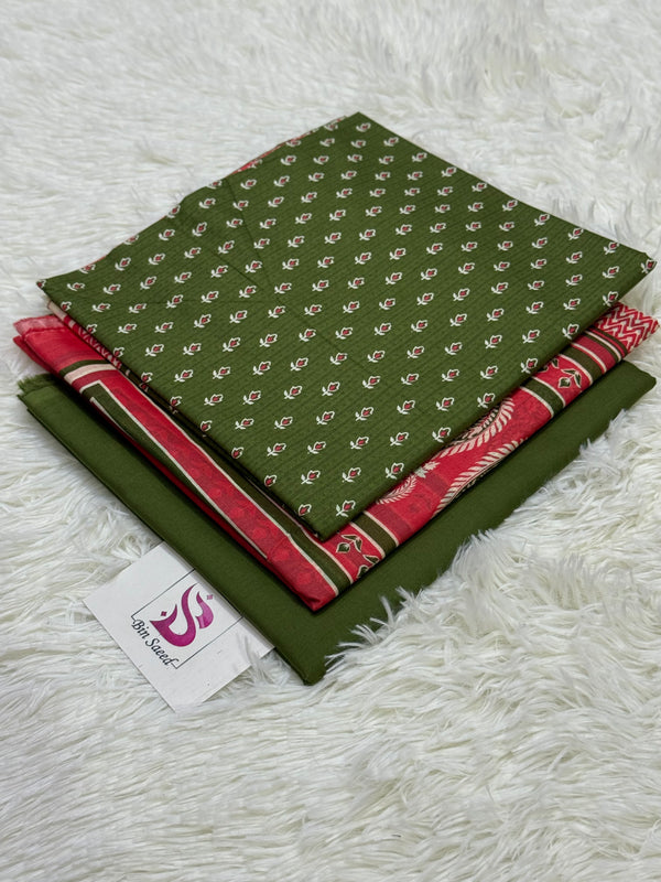 Binsaeed Lawn 3 Piece Suit