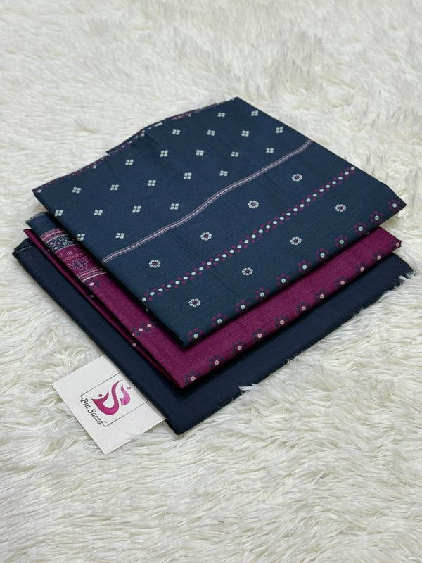 Binsaeed Lawn 3 Piece Suit