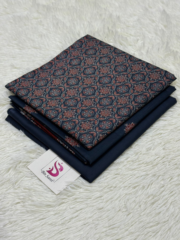 Binsaeed Lawn 3 Piece Suit