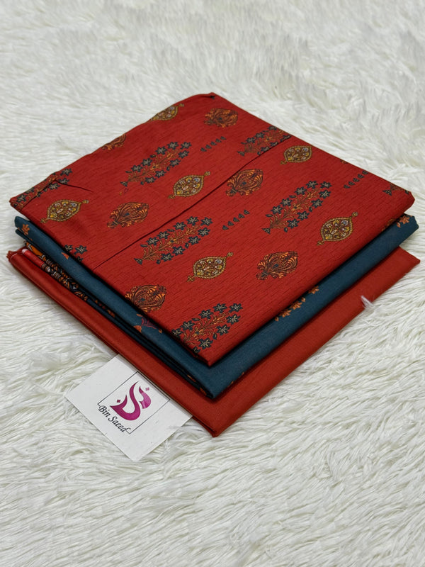 Binsaeed Lawn 3 Piece Suit