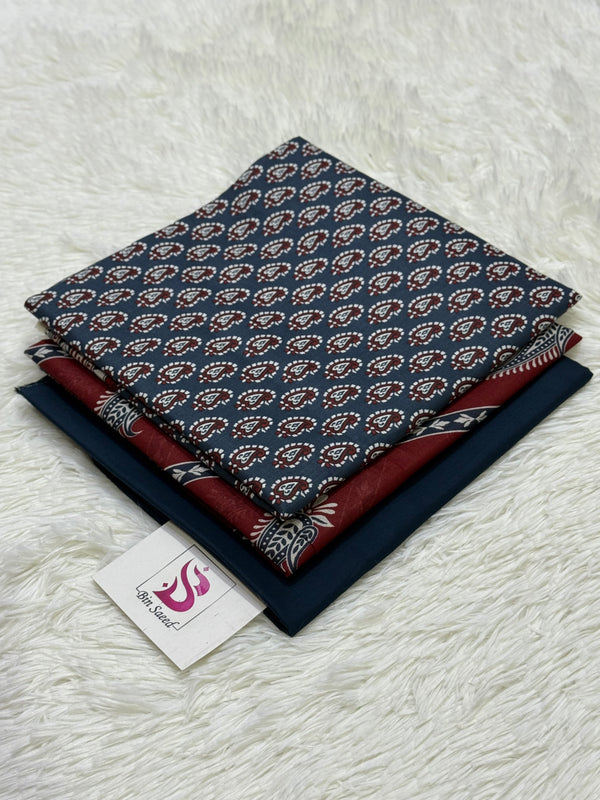 Binsaeed Lawm 3 Piece Suit