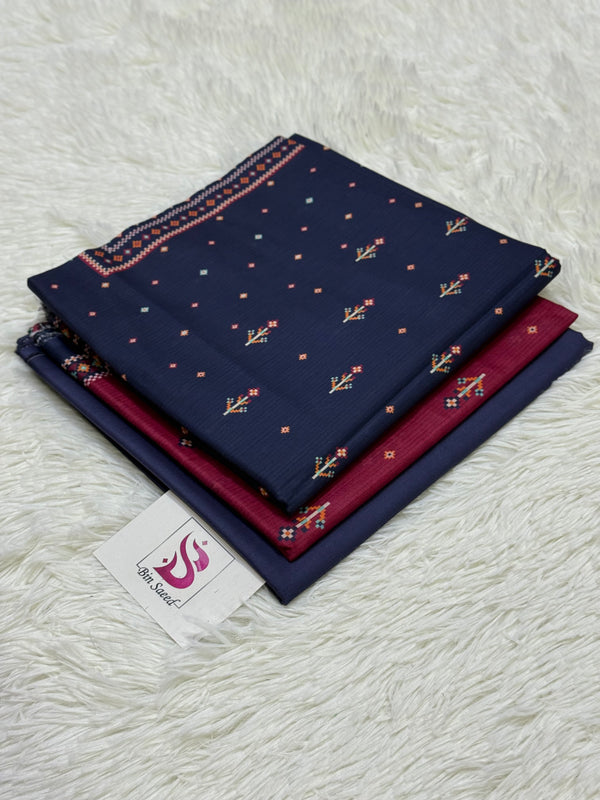 Binsaeed Lawn 3 Piece Suit