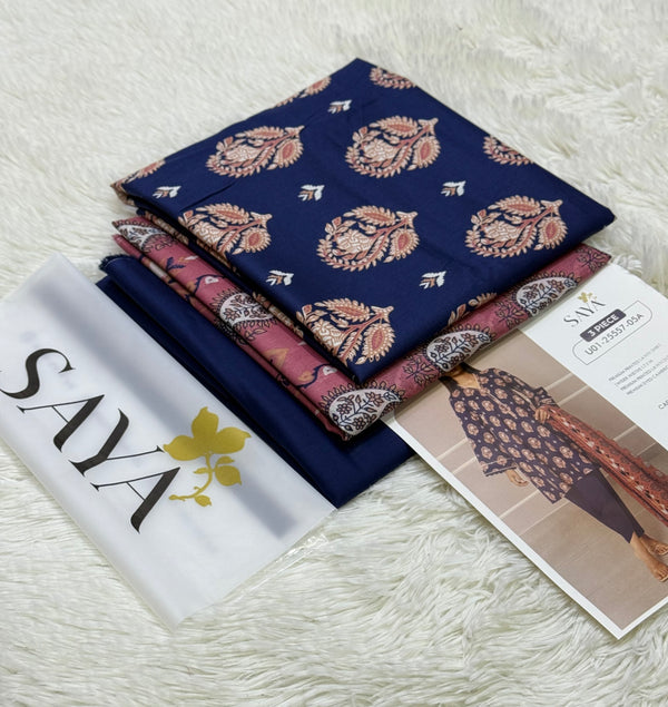 Saya Premium Printed Lawn 3 Piece