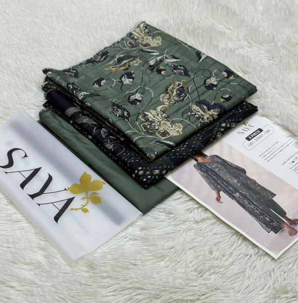 Saya Premium Printed Lawn 3 Piece