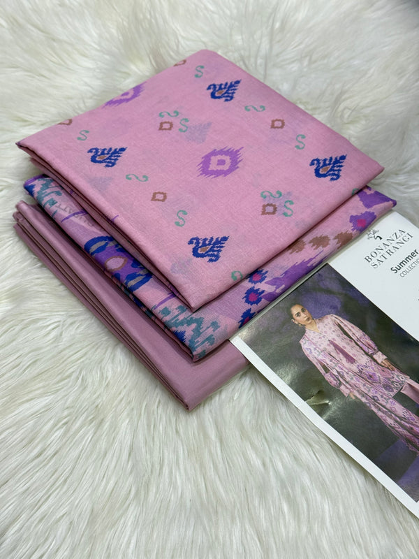 Bonanza Satrungi Lawn 3 Piece Suit