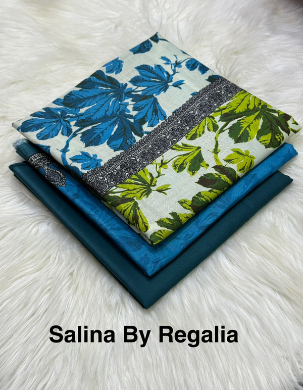 Salina By Regalia Lawn 3 Piece Suit