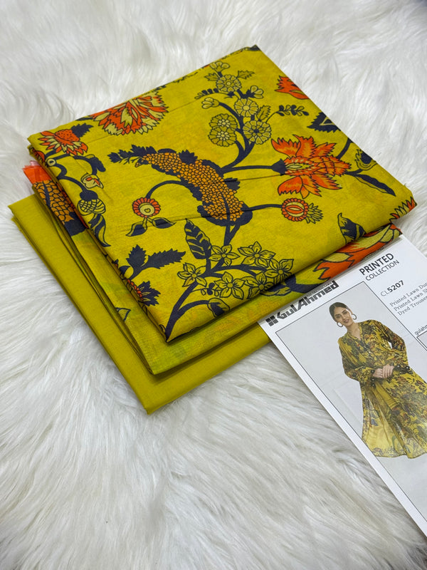 Gulahmed Premium Lawn 3 Piece Suit